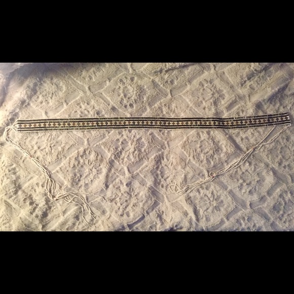 Beautiful Beaded Boho belt - Picture 3 of 6